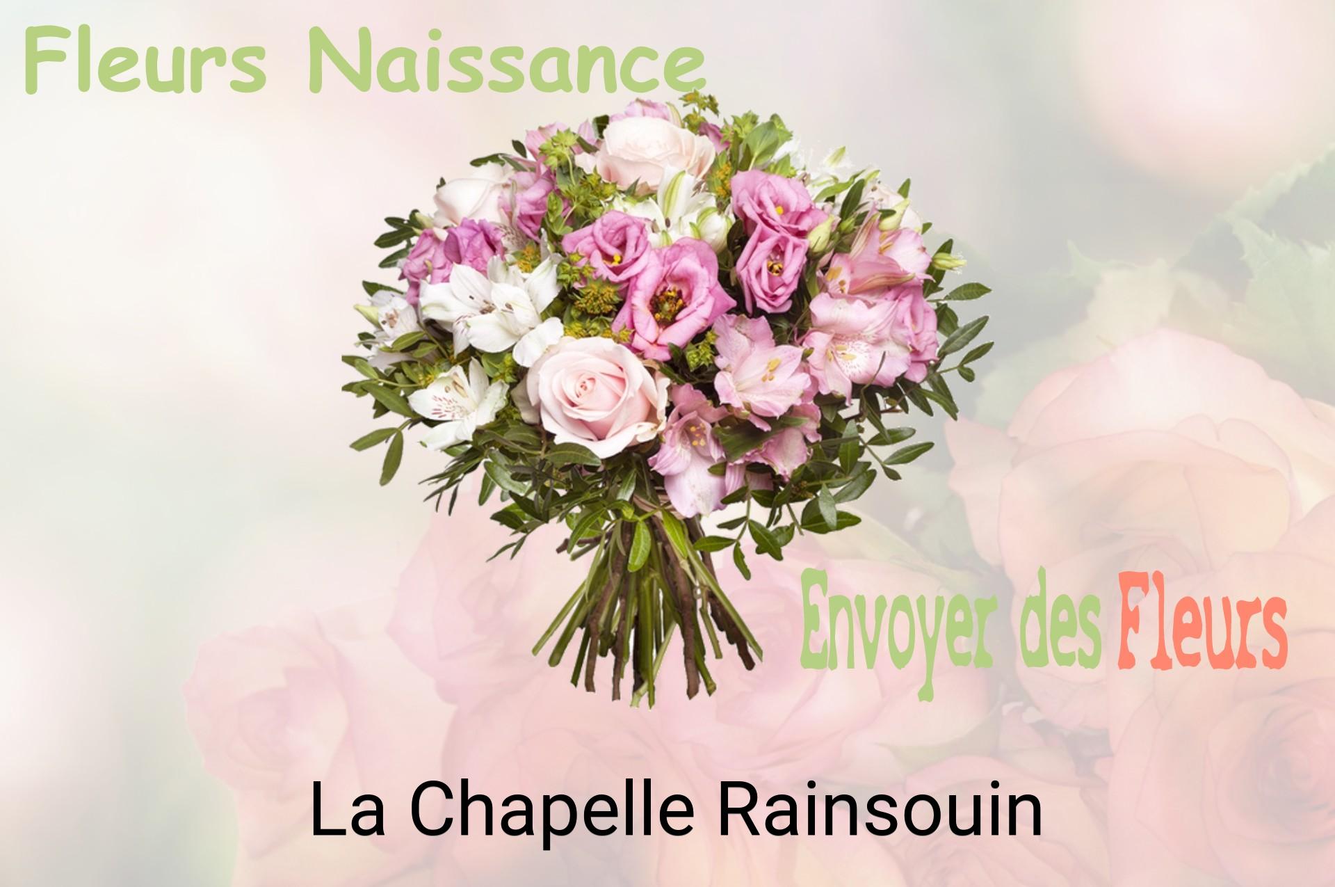 Bouquet de fleurs de naissance livré à La Chapelle-Rainsouin